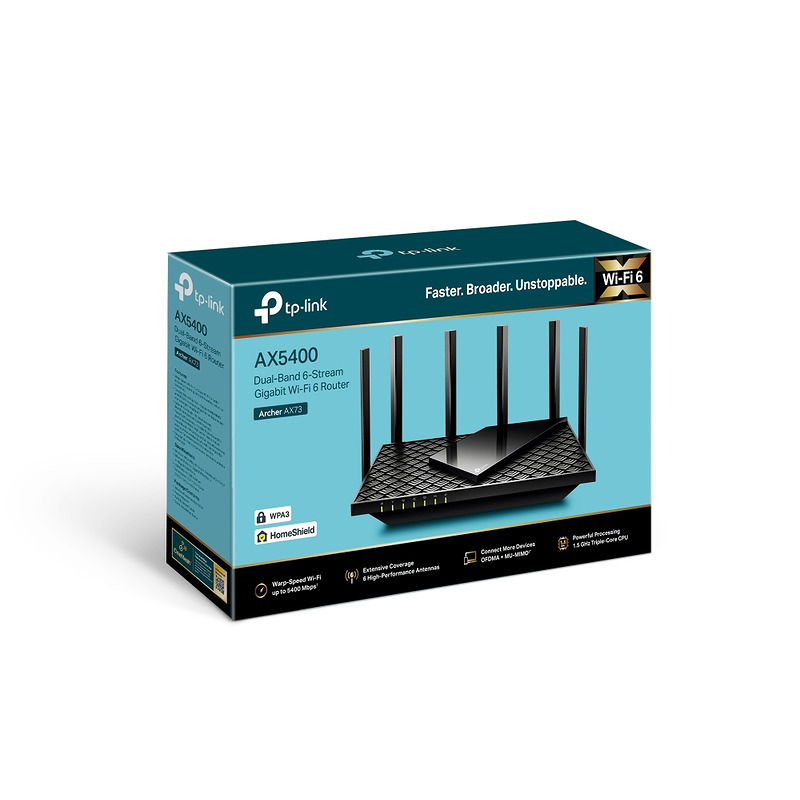 TP-Link Archer AX73 wireless router - Billede 4